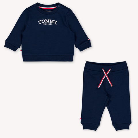 Tommy Hilfiger Baby Unisex Joggingpak In Navy
