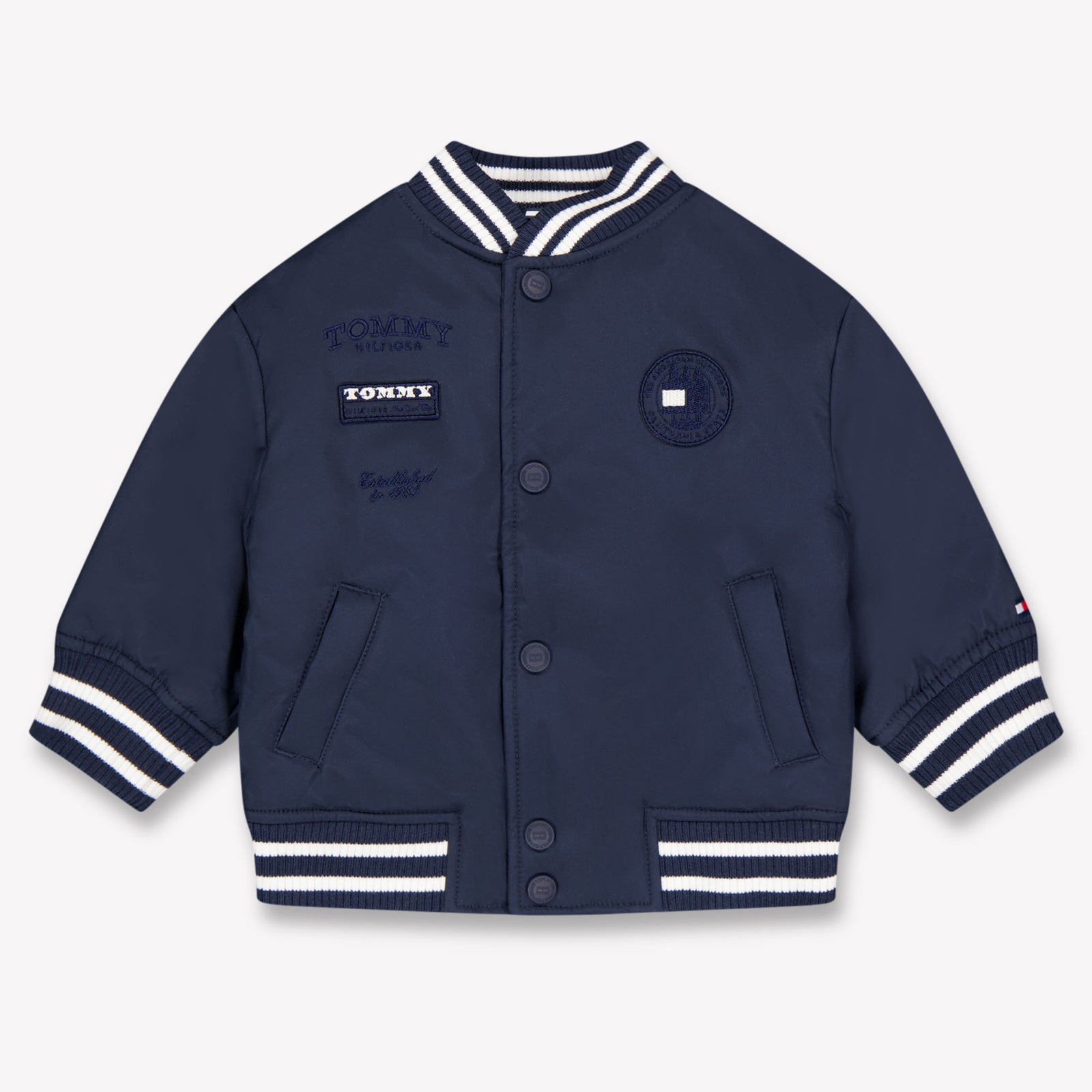 Tommy Hilfiger Baby Jongens Tussenjas In Navy