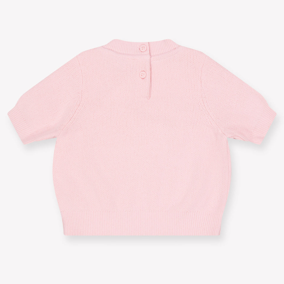 Tommy Hilfiger Baby Meisjes Trui In Licht Roze