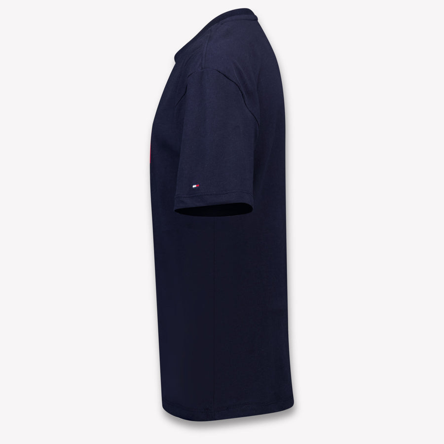 Tommy Hilfiger Kinder Jongens T-Shirt In Navy