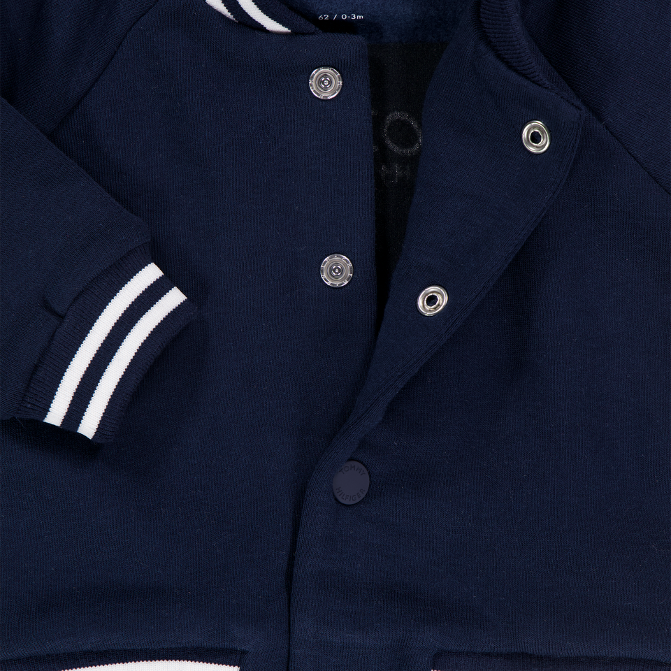 Tommy Hilfiger Baby Unisex Tussenjas In Navy