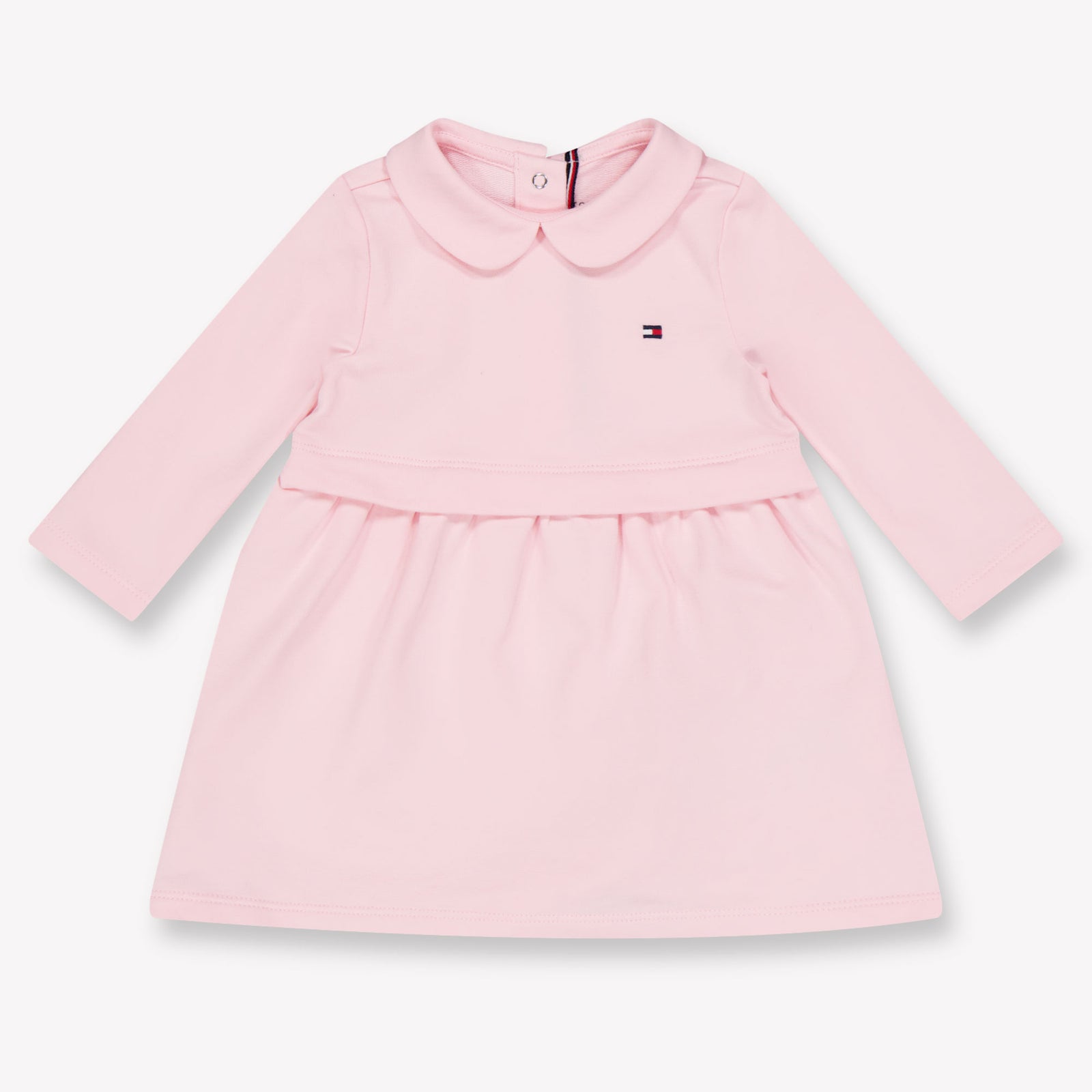 Tommy Hilfiger Baby Meisjes Jurk In Licht Roze