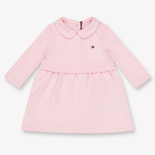 Tommy Hilfiger Baby Meisjes Jurk In Licht Roze