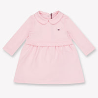Tommy Hilfiger Baby Meisjes Jurk In Licht Roze