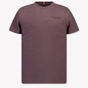 Tommy Hilfiger Kinder Jongens T-Shirt In Bruin