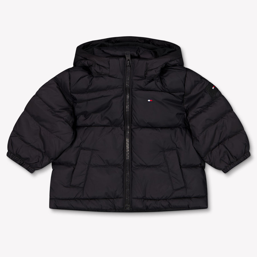 Tommy Hilfiger Baby Jongens Winterjas In Zwart