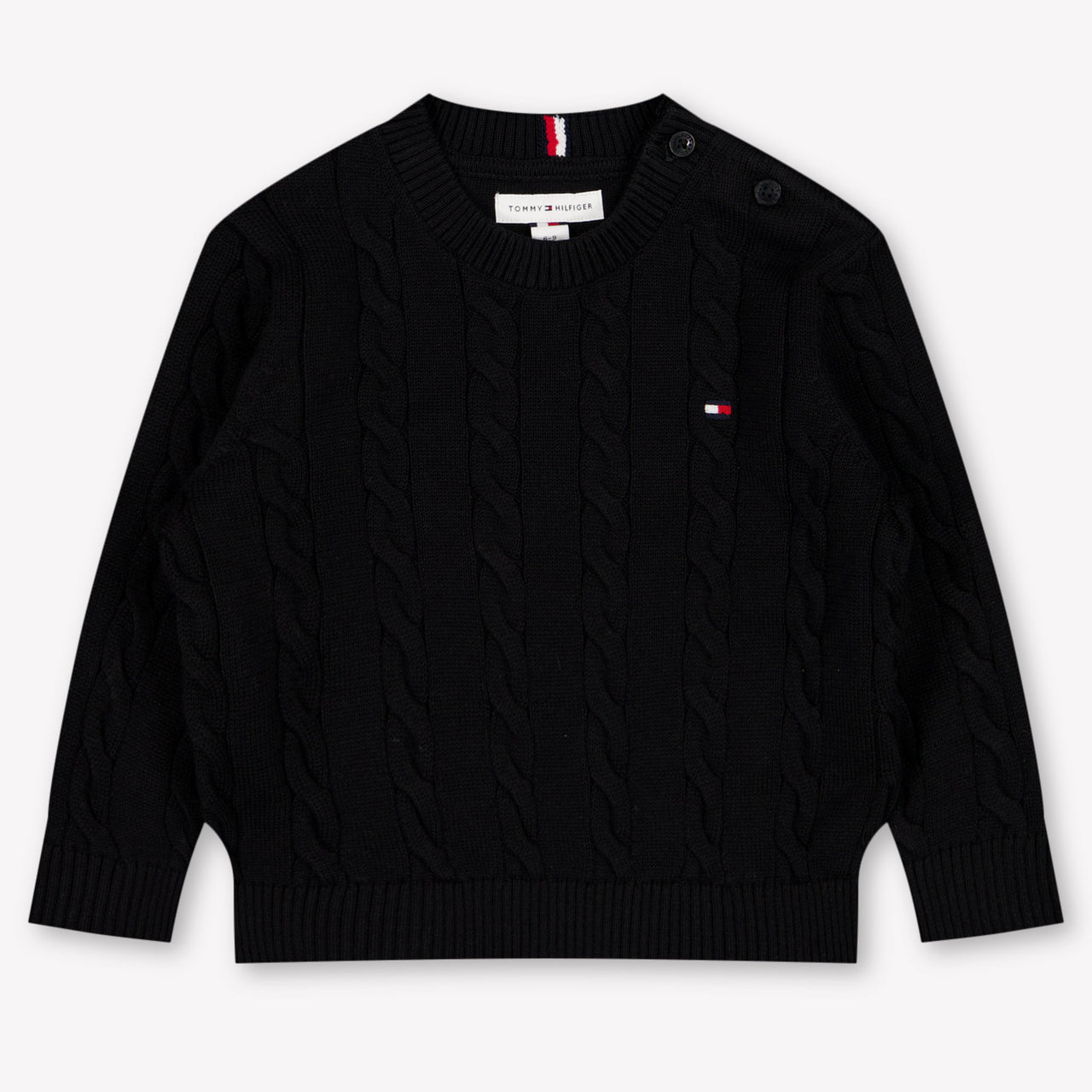 Tommy Hilfiger Baby Jongens Trui In Zwart