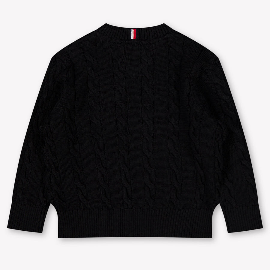 Tommy Hilfiger Baby Jongens Trui In Zwart