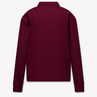 Tommy Hilfiger Kinder Jongens Polo In Bordeaux