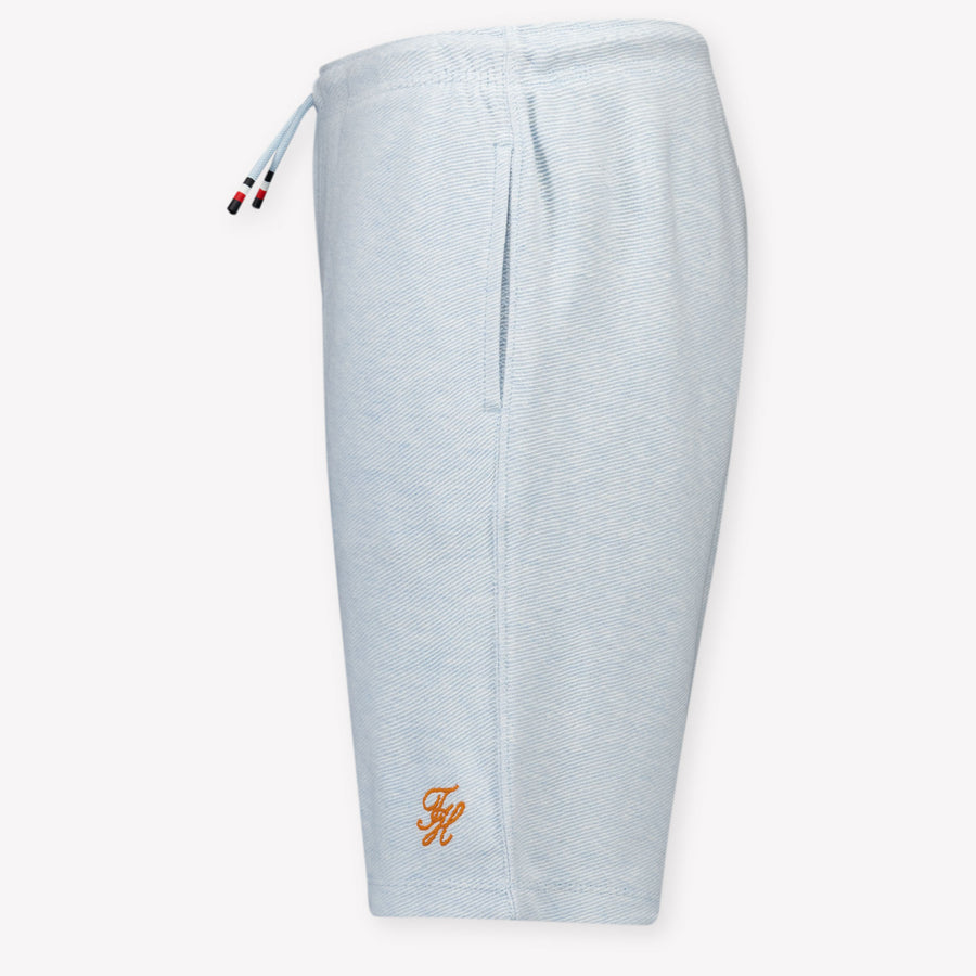 Tommy Hilfiger Kinder Jongens Shorts In Licht Blauw