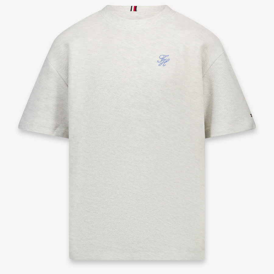Tommy Hilfiger Kinder Jongens T-Shirt In Wit