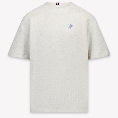 Tommy Hilfiger Kinder Jongens T-Shirt In Wit