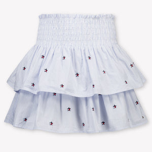 Tommy Hilfiger Kinder Meisjes Rokje In Licht Blauw