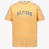 Tommy Hilfiger Kinder Jongens T-Shirt In Zalm