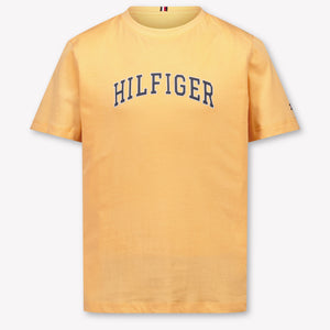 Tommy Hilfiger Kinder Jongens T-Shirt In Zalm