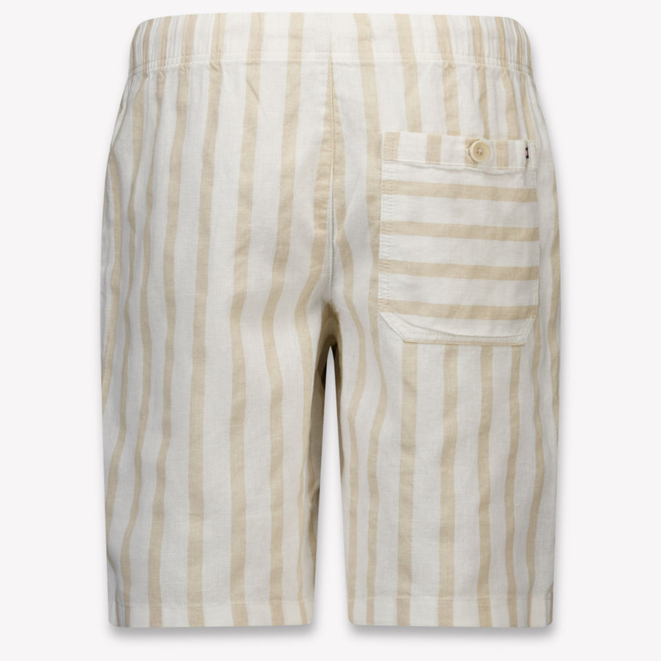 Tommy Hilfiger Kinder Jongens Shorts In Beige