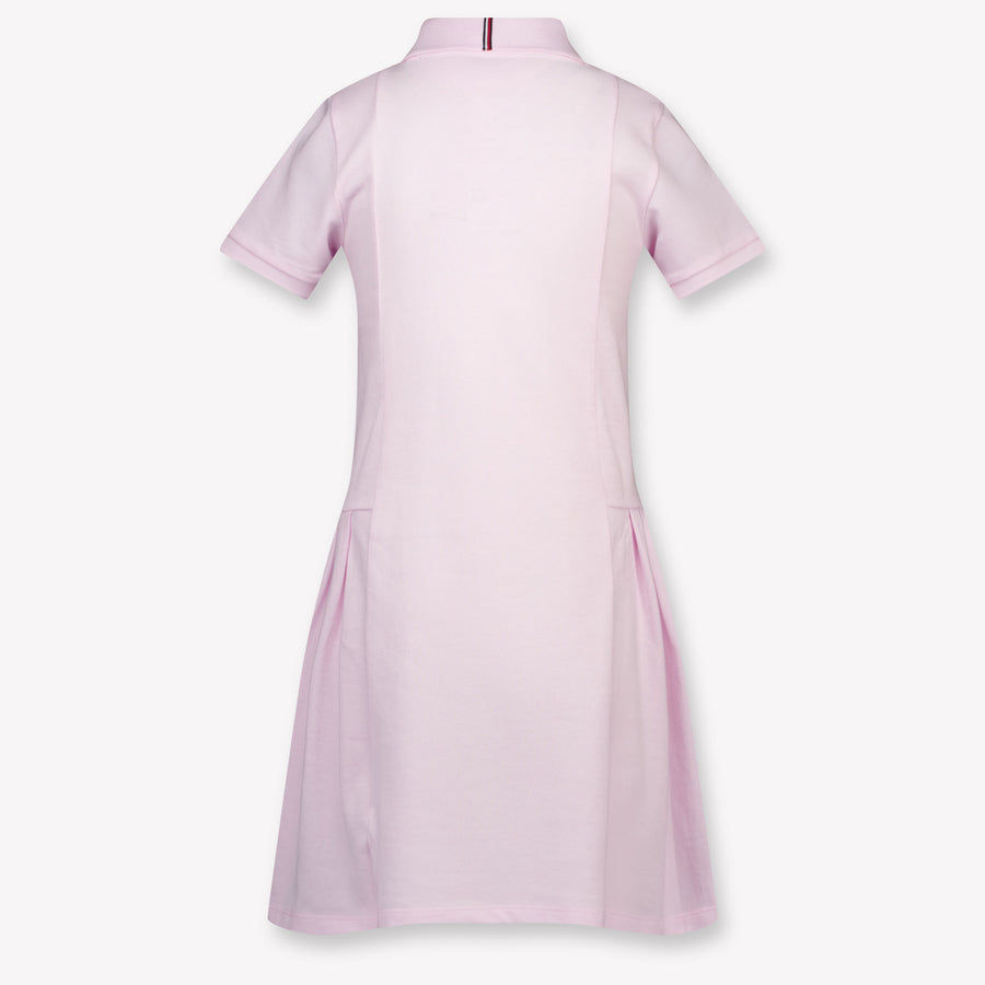 Tommy Hilfiger Kinder Meisjes Jurk In Licht Roze