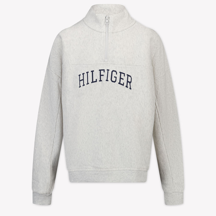 Tommy Hilfiger Kinder Jongens Trui In Licht Grijs
