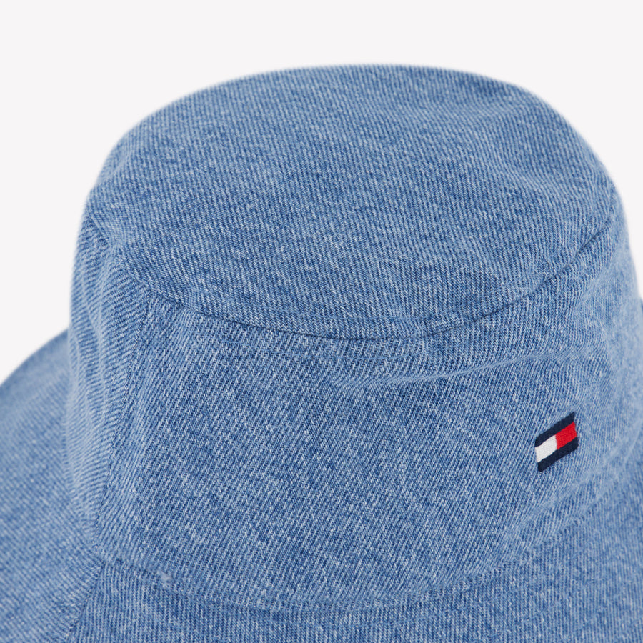 Tommy Hilfiger Kinder Unisex Hoed In Licht Blauw
