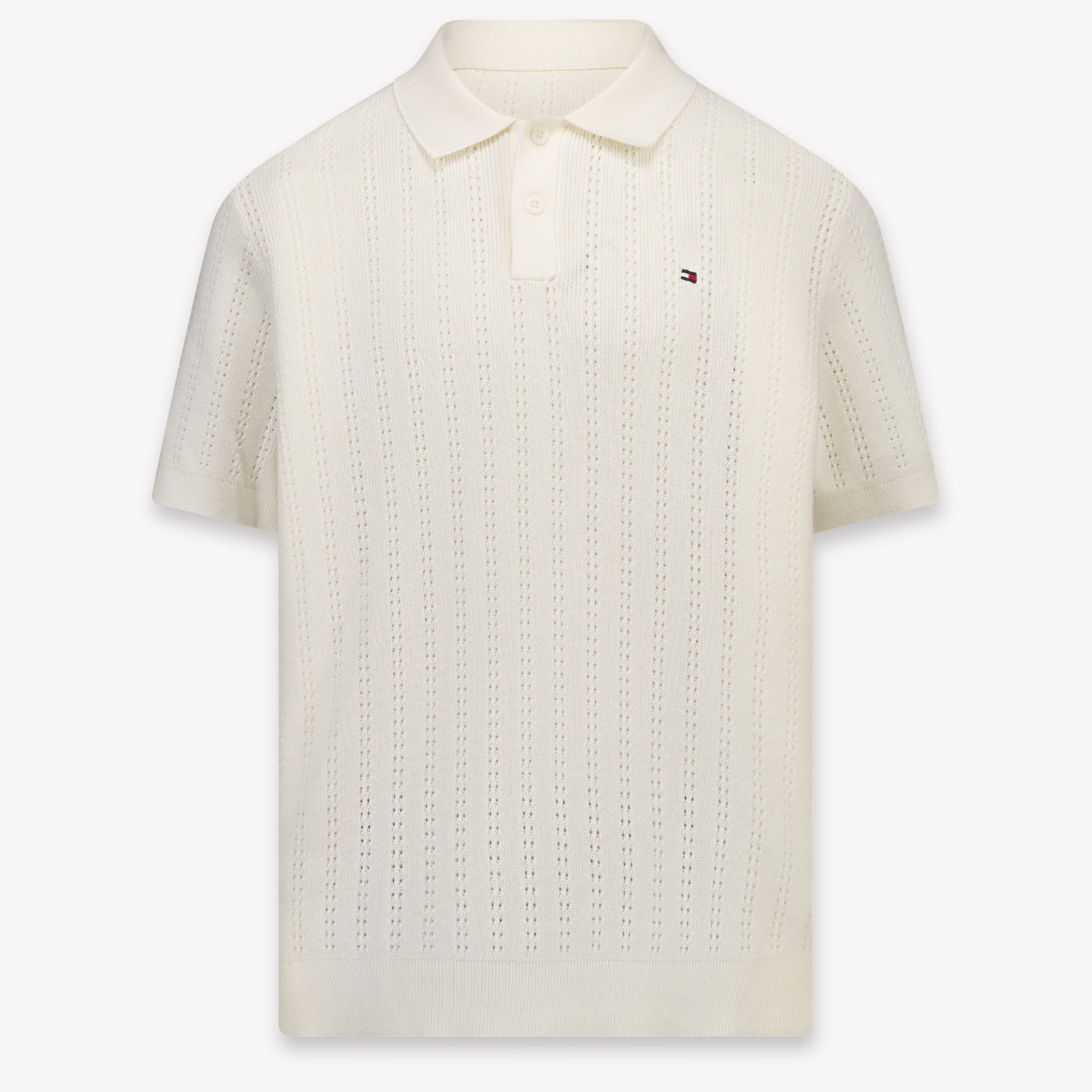 Tommy Hilfiger Kinder Jongens Polo In Off White