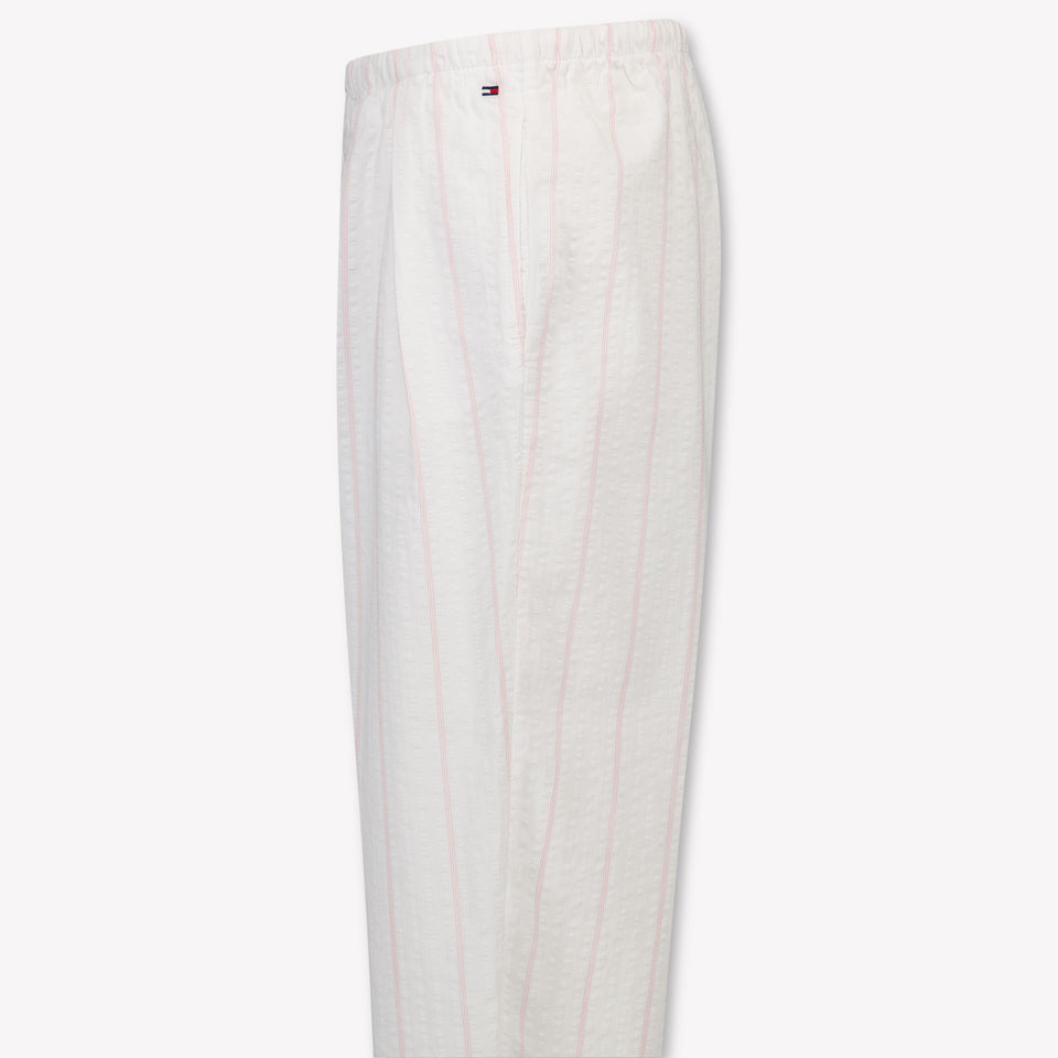 Tommy Hilfiger Kinder Meisjes Broek In Wit