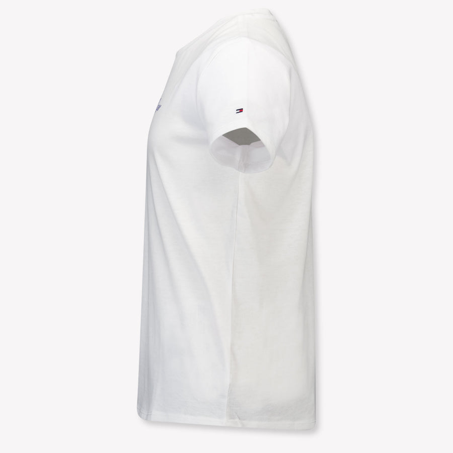 Tommy Hilfiger Kinder Meisjes T-Shirt In Wit