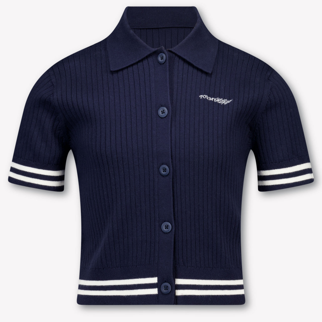 Tommy Hilfiger Kinder Meisjes Polo In Navy