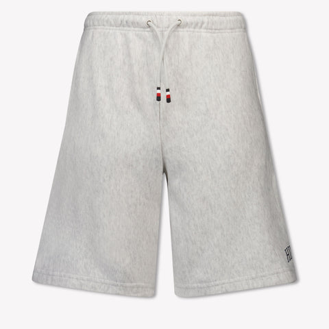 Tommy Hilfiger Kinder Jongens Shorts In Licht Grijs