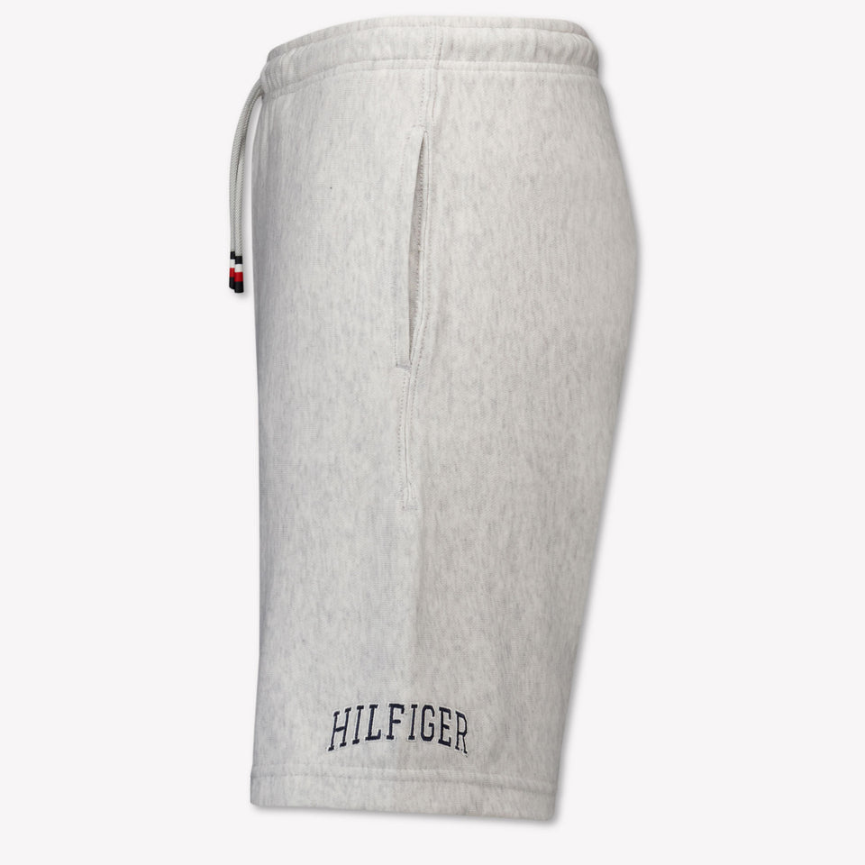 Tommy Hilfiger Kinder Jongens Shorts In Licht Grijs