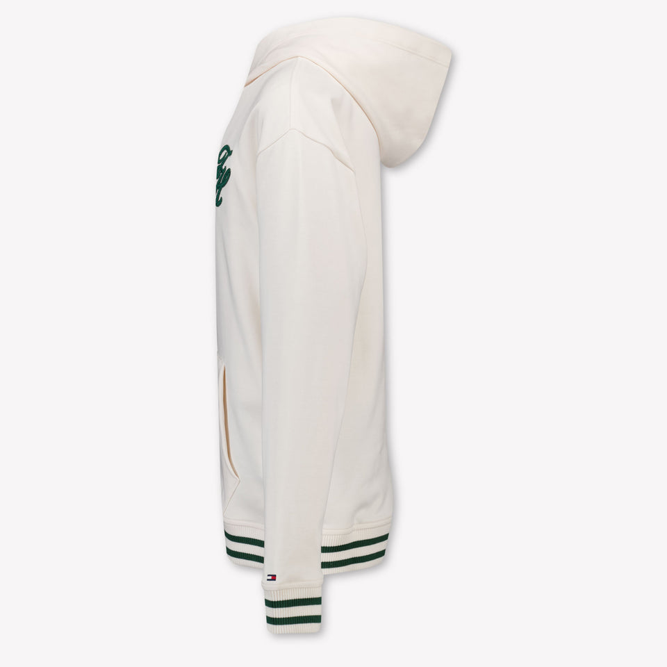 Tommy Hilfiger Kinder Jongens Trui In Off White