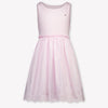Tommy Hilfiger Kinder Meisjes Jurk In Licht Roze
