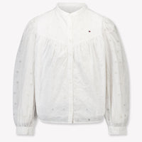 Tommy Hilfiger Kinder Meisjes Blouse In Wit