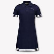 Tommy Hilfiger Kinder Meisjes Jurk In Navy