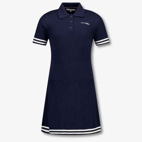 Tommy Hilfiger Kinder Meisjes Jurk In Navy