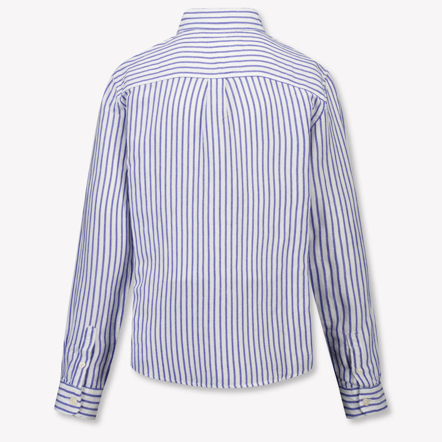 Tommy Hilfiger Kinder Jongens Blouse In Licht Blauw