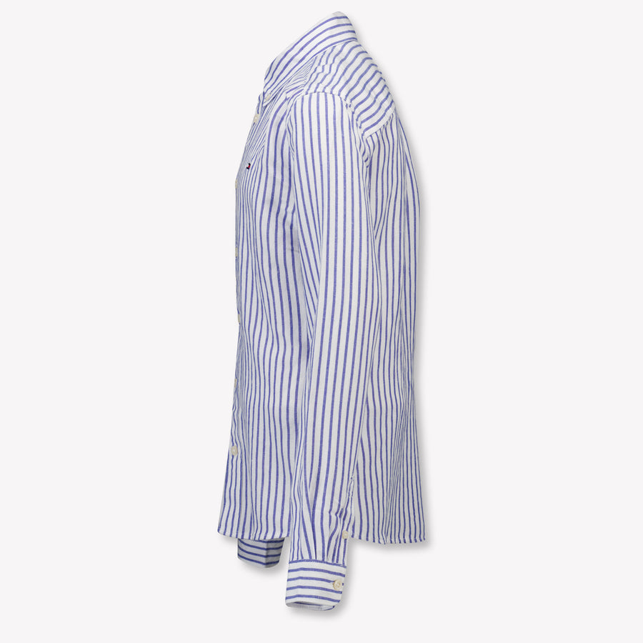 Tommy Hilfiger Kinder Jongens Blouse In Licht Blauw