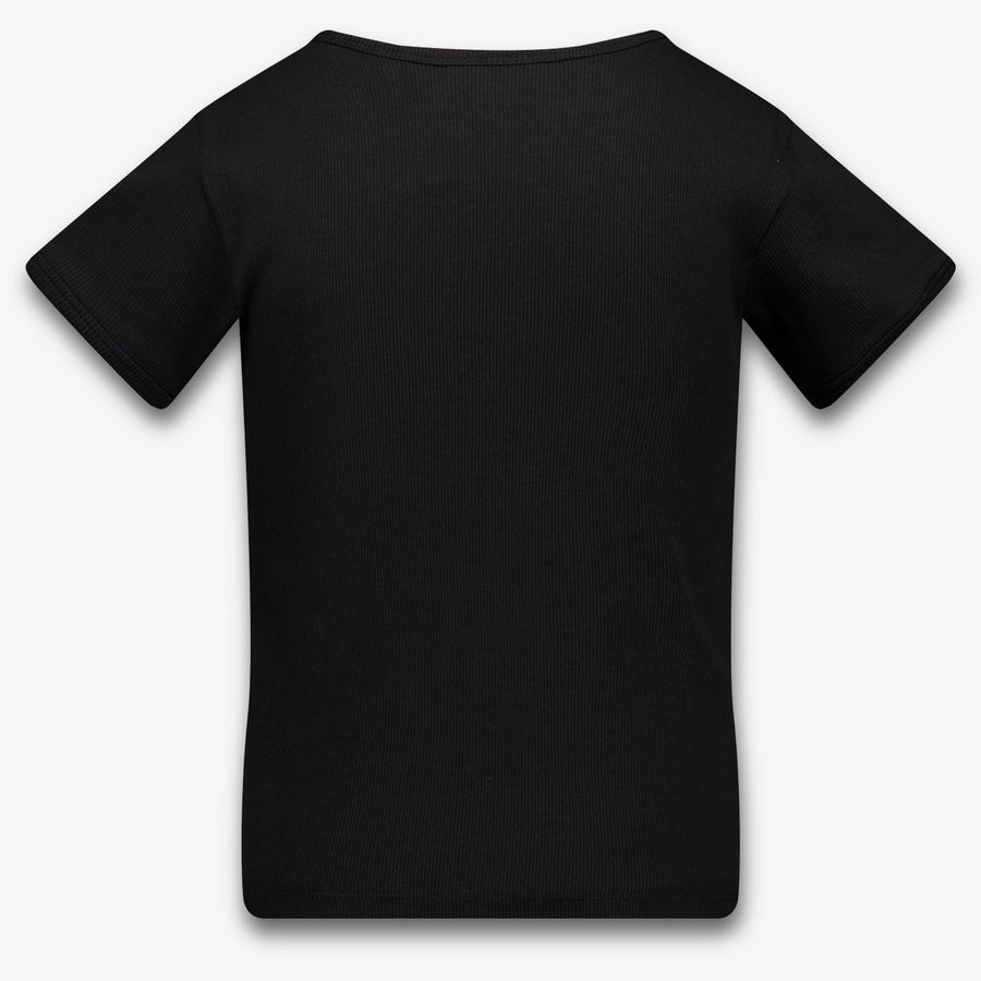 Calvin Klein Kinder Meisjes T-Shirt In Zwart