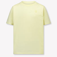 Calvin Klein Kinder Unisex T-Shirt In Geel