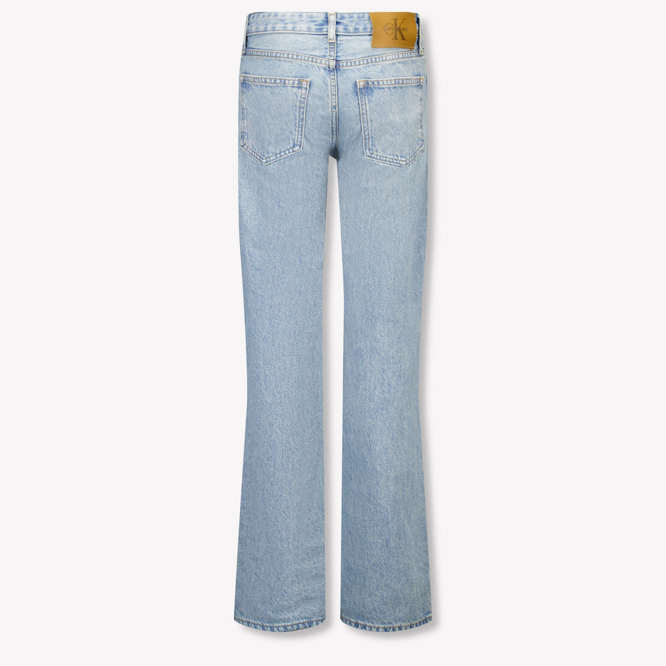 Calvin Klein Kinder Meisjes Jeans In Licht Blauw