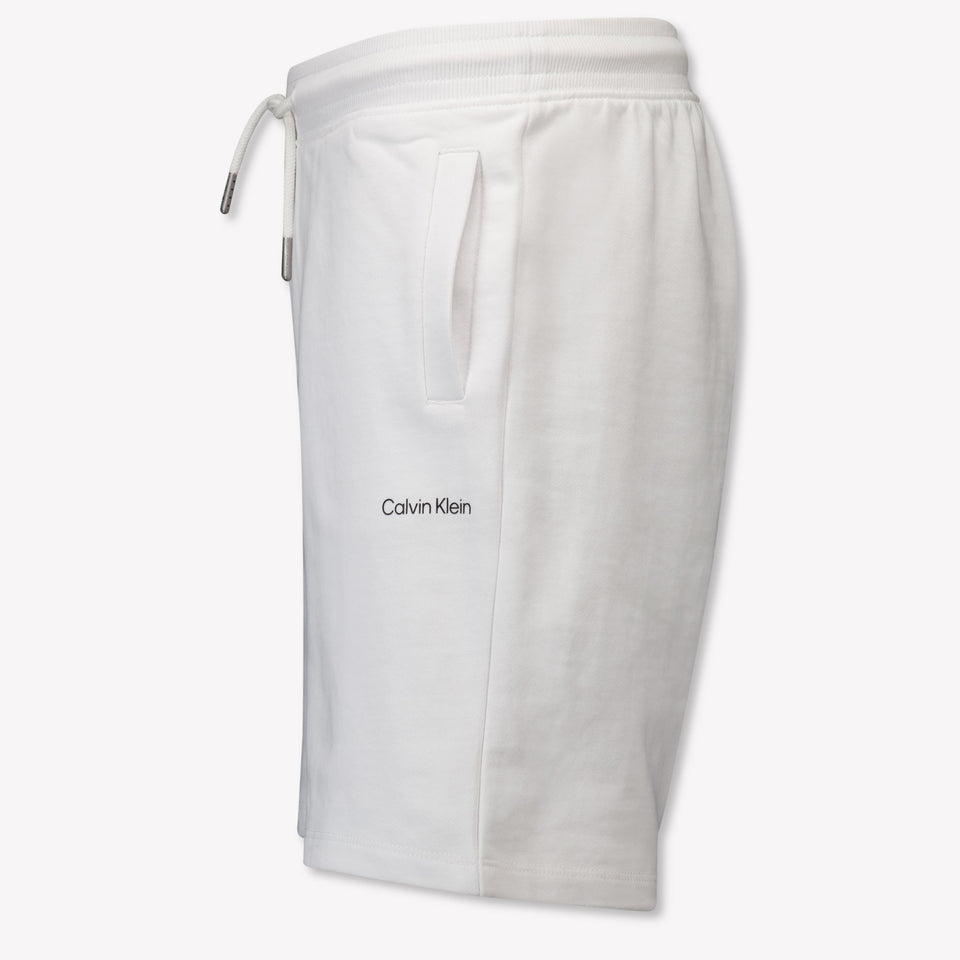 Calvin Klein Kinder Unisex Shorts In Wit