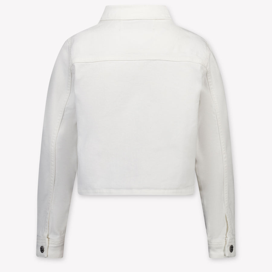 Calvin Klein Kinder Meisjes Spijkerjassen In Wit