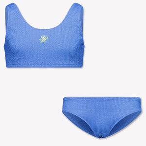 Tommy Hilfiger Kinder Meisjes Zwemkleding In Licht Blauw