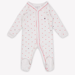 Tommy Hilfiger Baby Meisjes Boxpakje In Wit