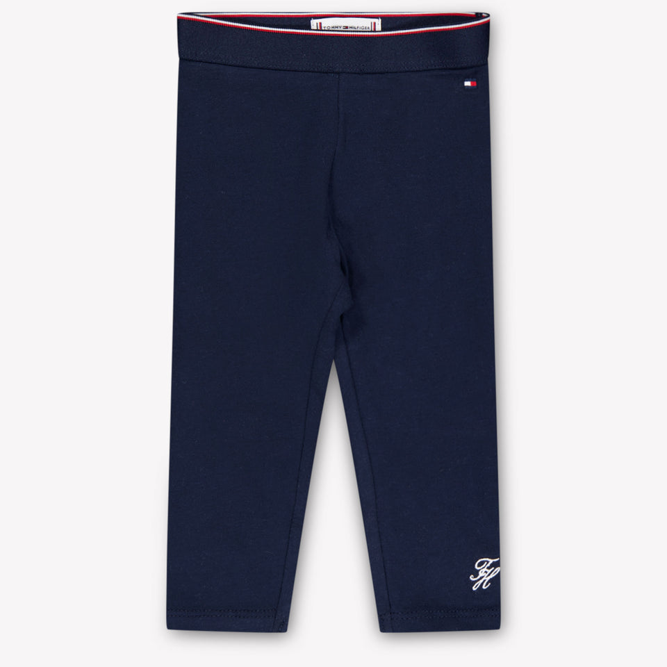 Tommy Hilfiger Baby Meisjes Legging In Navy