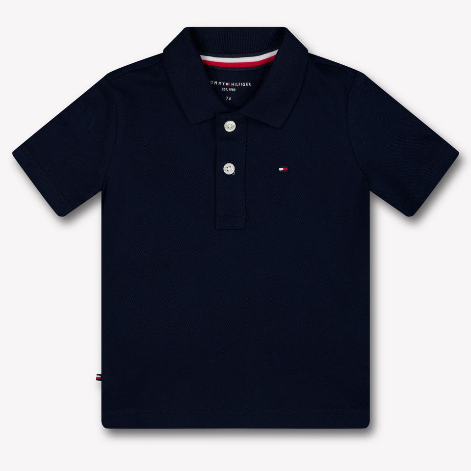 Tommy Hilfiger Baby Jongens Polo In Navy