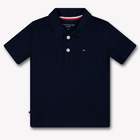 Tommy Hilfiger Baby Jongens Polo In Navy