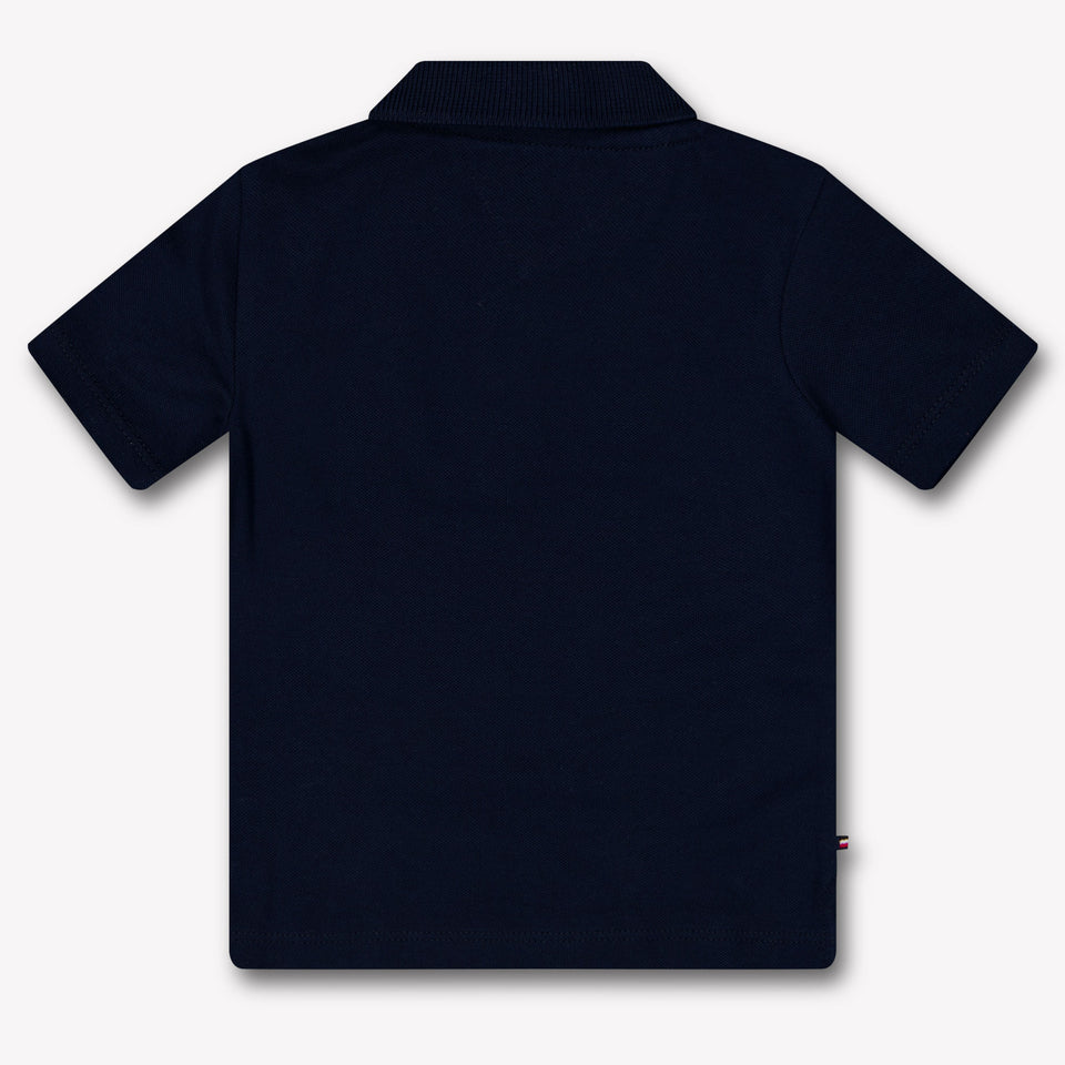 Tommy Hilfiger Baby Jongens Polo In Navy
