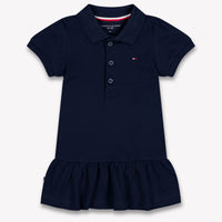 Tommy Hilfiger Baby Meisjes Jurk In Navy