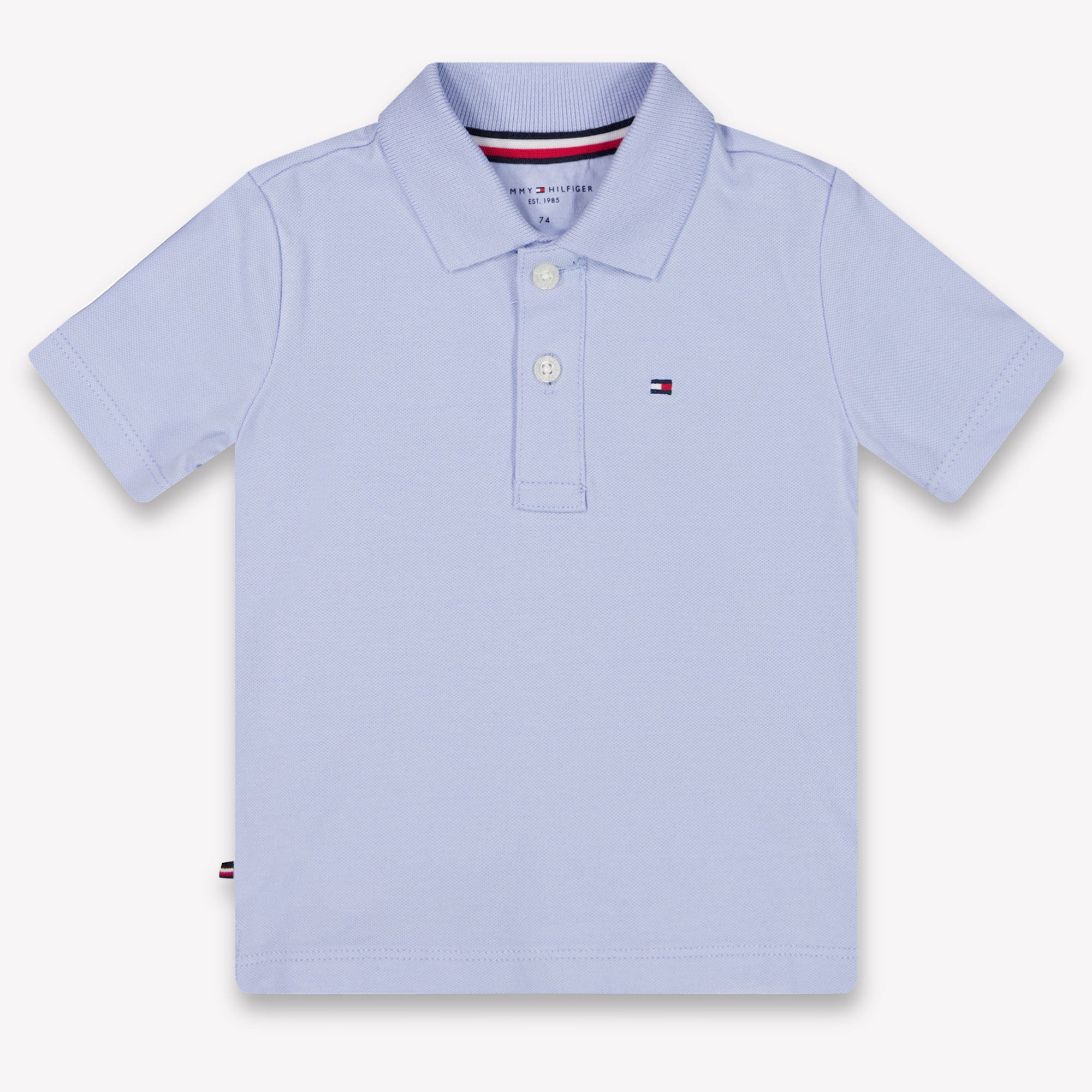Tommy Hilfiger Baby Jongens Polo In Licht Blauw