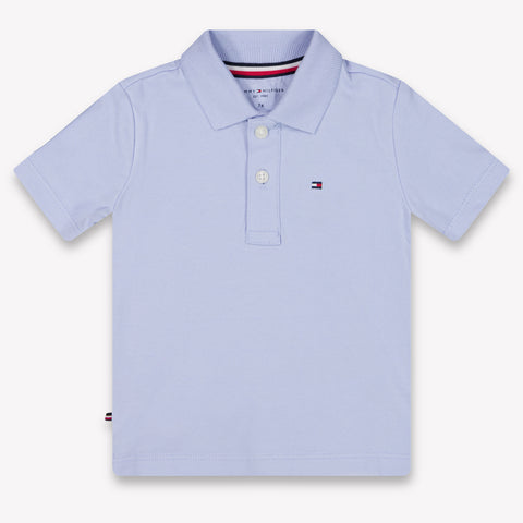 Tommy Hilfiger Baby Jongens Polo In Licht Blauw